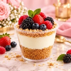 Assorted Fruit Cheesecake Cup